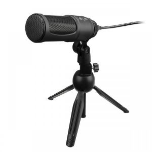 SIKEER USB-K2S קבלים קווית מיקרופון USB מיקרופון עבור PS4 לפלייסטיישן 4 מחשב מחשב